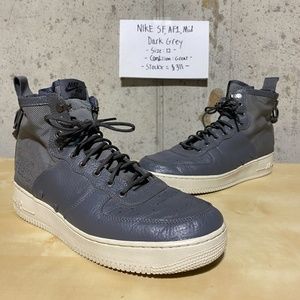 Nike SF Air Force 1 Mid Dark Grey